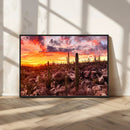 Arizona Desert Print, Western Cowboy Wall Art Print by MyGreatCanvas | Canvas Wall Art Prints | Photo Prints & Wall Decor