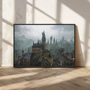 Disney Castle Wall Art Canvas Print, Living Kids Home Room