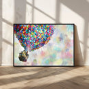 Up Pixar Poster, Look Up Pixar Wall Art, Up Pixar Canvas,