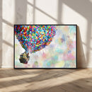 Up Pixar Poster, Look Up Pixar Wall Art, Up Pixar Canvas,