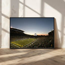 Oregon Ducks Football Team Print - Eugene Autzen Stadium