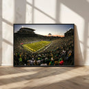 Oregon Stadium Canvas Wall Art - Captivating Game Day Scene