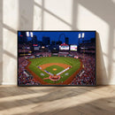 St. Louis Cardinals Baseball Team Print - Busch Stadium Wall by MyGreatCanvas | Canvas Wall Art Prints | Photo Prints & Wall Decor