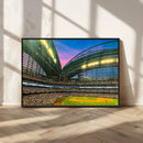 Milwaukee Brewers Baseball Team Print Canvas- American