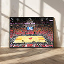 Miami Heat Basketball Team Print Wall Art- Kaseya Center by MyGreatCanvas | Canvas Wall Art Prints | Photo Prints & Wall Decor