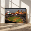 Minnesota Twins Baseball Team Print - Minneapolis Target by MyGreatCanvas | Canvas Wall Art Prints | Photo Prints & Wall Decor