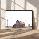 Set of 3 Rustic Farmhouse Wall Art Prints – Country Barn,