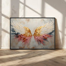 Golden Angel Wings Wall Art Canvas Print – Stunning Abstract by MyGreatCanvas | Canvas Wall Art Prints | Photo Prints & Wall Decor
