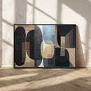 Minimalist Wabi Sabi Abstract Geometric Wall Art Canvas