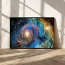 Spiral Galaxy Wall Art Canvas Print