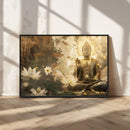 Zen Buddha Wall Art Canvas Print | Peaceful Meditation Decor