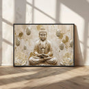 Serene Buddha Wall Art | Yoga Room Decor and Meditation Wall