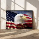 American Flag Eagle Symbol Wall Art, American Flag Eagle by MyGreatCanvas | Canvas Wall Art Prints | Photo Prints & Wall Decor