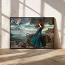 Miranda by the Shore Wall Art Canvas Print – Tempest Scene by MyGreatCanvas | Canvas Wall Art Prints | Photo Prints & Wall Decor