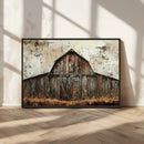 Rustic Barn Wall Art | Farmhouse Wall Decor Canvas Print |