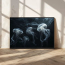 Jellyfish Wall Art Canvas Print, Elegant Wall Decor