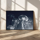 Jellyfish Wall Art Canvas Print, Modern Abstract Jellyfish
