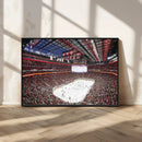 Barton Malow Little Caesars Arena Detroit Wall Art Canvas