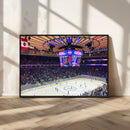 Madison New York Rangers Hockey Stadium Wall Art Canvas