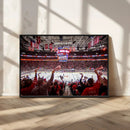 Carolina Hurricanes Ice Hockey Stadium Wall Art, Carolina
