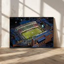 University of North Texas Mean Green Football Artwork,