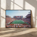 Framed Texas Memorial Stadium Canvas, University of Texas