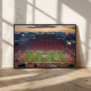 Framed Arizona Wildcats Football Team Print - Tucson Arizona by MyGreatCanvas | Canvas Wall Art Prints | Photo Prints & Wall Decor