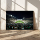 Framed Michigan State Spartans Football Team Print - East