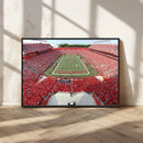 Rutgers Scarlet Knights Football Team Print - Piscataway SHI by MyGreatCanvas | Canvas Wall Art Prints | Photo Prints & Wall Decor