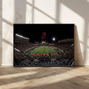 Framed Texas Tech Red Raiders Stadium Canvas, Texas Tech Red by MyGreatCanvas | Canvas Wall Art Prints | Photo Prints & Wall Decor