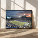 Memphis Tigers Football Team Print - Memphis Simmons Bank