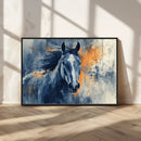 Abstract Blue Horse Wall Art Print Canvas | Horse Wall Art by MyGreatCanvas | Canvas Wall Art Prints | Photo Prints & Wall Decor