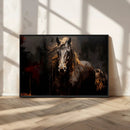 Abstract Black Horse Canvas Print for Farmhouse Wall Art | by MyGreatCanvas | Canvas Wall Art Prints | Photo Prints & Wall Decor