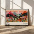 Yayoi 1986 Wall Art Print – Vibrant Sabi Sabi Japanese