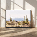 Arizona Desert Wall Art Print | Arizona Desert Canvas Print