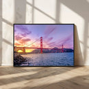 Golden Gate Bridge Wall Art Canvas Print – Framed San by MyGreatCanvas | Canvas Wall Art Prints | Photo Prints & Wall Decor