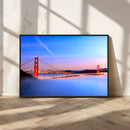 Large San Francisco Wall Art Canvas Print – Framed Golden by MyGreatCanvas | Canvas Wall Art Prints | Photo Prints & Wall Decor
