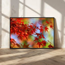 Red Leaves Autumn Forest Wall Art Canvas, Red Leaves Autumn by MyGreatCanvas | Canvas Wall Art Prints | Photo Prints & Wall Decor