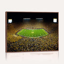 Stadium in Michigan Wall Art Canvas Print, Framed American