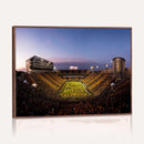 Iowa Hawkeyes Kinnick Stadium Wall Art Canvas Print, Framed