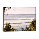 Ocean Surfer Wall Art Canvas Print – Framed Coastal Surf Art by MyGreatCanvas | Canvas Wall Art Prints | Photo Prints & Wall Decor