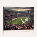 Chicago Bears Soldiers Field Wall Art Canvas Print – Framed