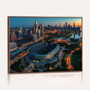 Chicago Bears Soldiers Field Wall Art Canvas Print – Framed
