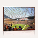 Cleveland Browns Stadium Wall Art Canvas Print – Framed NFL