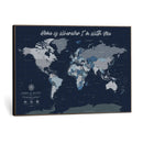 Framed Personalized World Map Custom Travel Memory Gift by MyGreatCanvas | Canvas Wall Art Prints | Photo Prints & Wall Decor