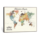 Custom Push Pin World Map Wall Art Canvas Print – by MyGreatCanvas | Canvas Wall Art Prints | Photo Prints & Wall Decor