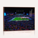 Ole Miss Rebels Vaught Hemingway Stadium Wall Art Canvas