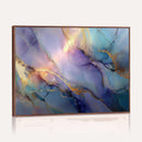 Colorful Abstract Canvas Wall Art Print, Vibrant Popup Color Art Print