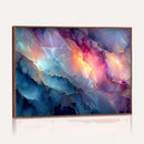 Colorful Abstract Canvas Wall Art Print, Vibrant Popup Color Art Print
