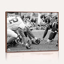 American Football Player Wall Art Canvas Print